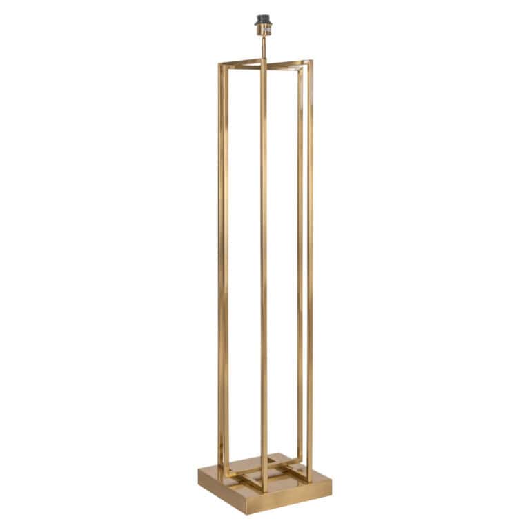 Élégant lampadaire Jalinia en bronze antique au style moderne.