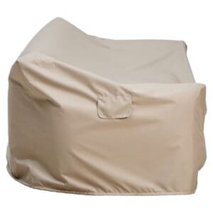 Taupe winter beschermhoes voor Dawson meubel.