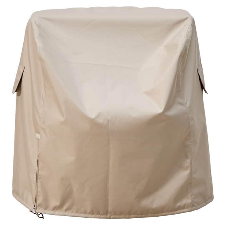 Taupe beschermhoes voor Mason tuinmeubel of grill.