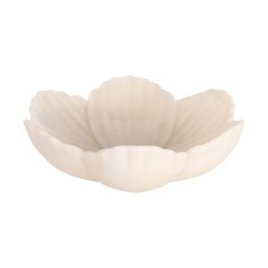 Elegante witte schaal voor decoratie en servies.