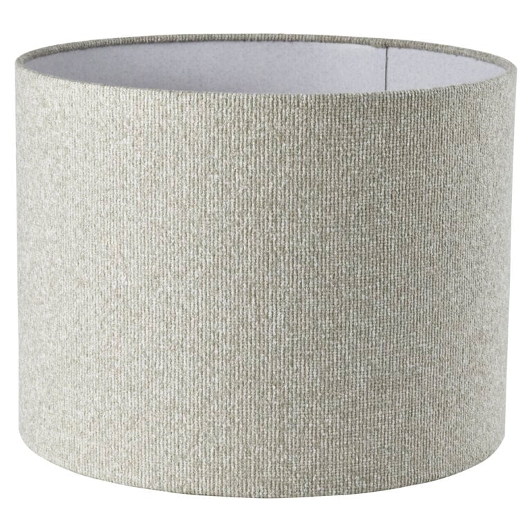 Lampenschirm „Zera Biscotti“ 50Ø in neutralen Farbtönen für eine elegante Beleuchtung.