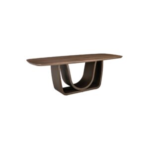 Moderne houten eettafel met uniek design van Richmond Interiors.
